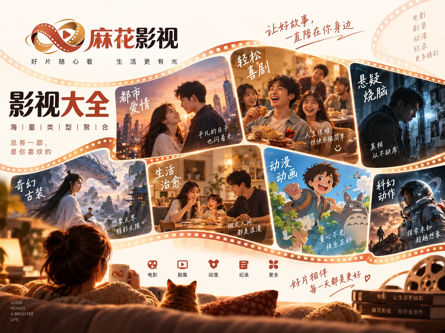 多人共同观影选择方法