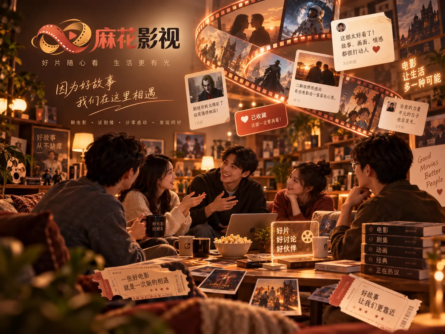 朋友与家人共同观影选择